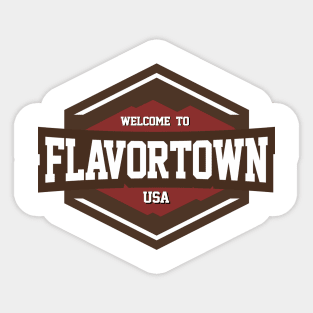 Flavortown Sticker